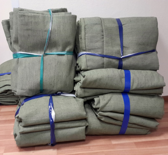 Полог брезентовый ОП 400 г/м2 - 10x20м