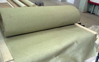 Брезент СКПВ 450 г/м2, в рулоне 0.9x80м 