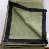 Полог брезентовый ВО (усиленный стропой) - 6x10м